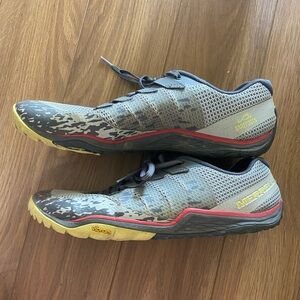 Mens Merrell Trail Glove 5 Barefoot Gray Vibram Running Shoes J50261 sz 10